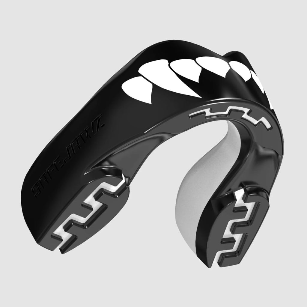 Chránič zubů Safe Jawz Extro Series Fangz Black Senior