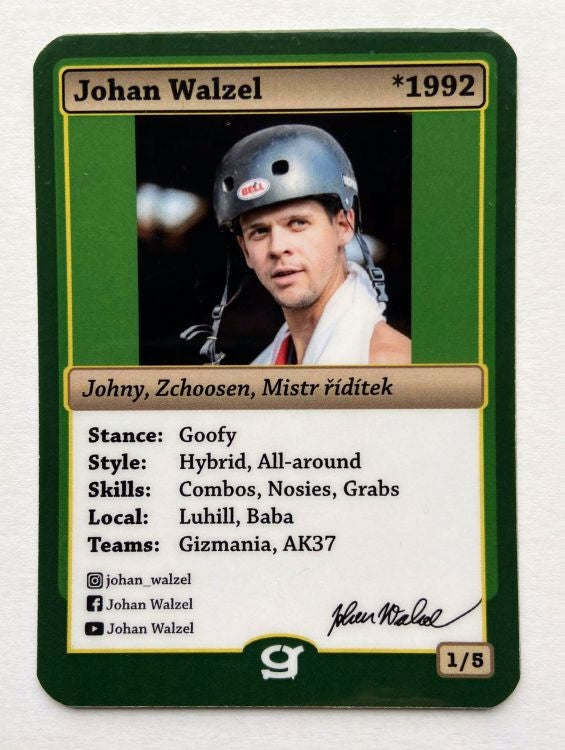 Kartička jezdce Random