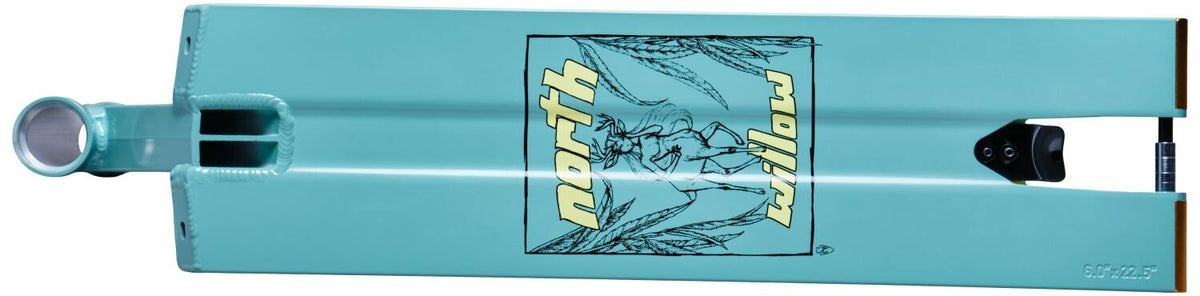 Deska North Willow 22.5 Trans Jade