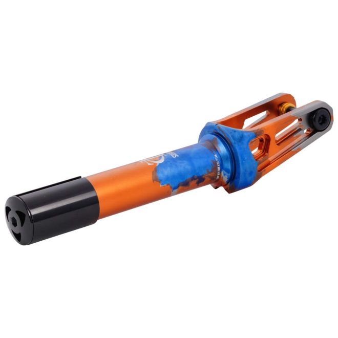 Fourche Oath Shadow SCS Orange Blue Titanium