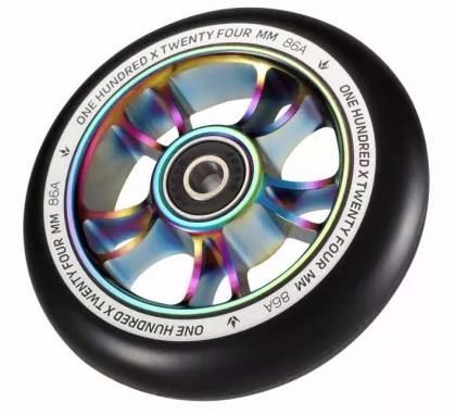 Roue Blunt 10 Spokes 100 Oil Slick Black