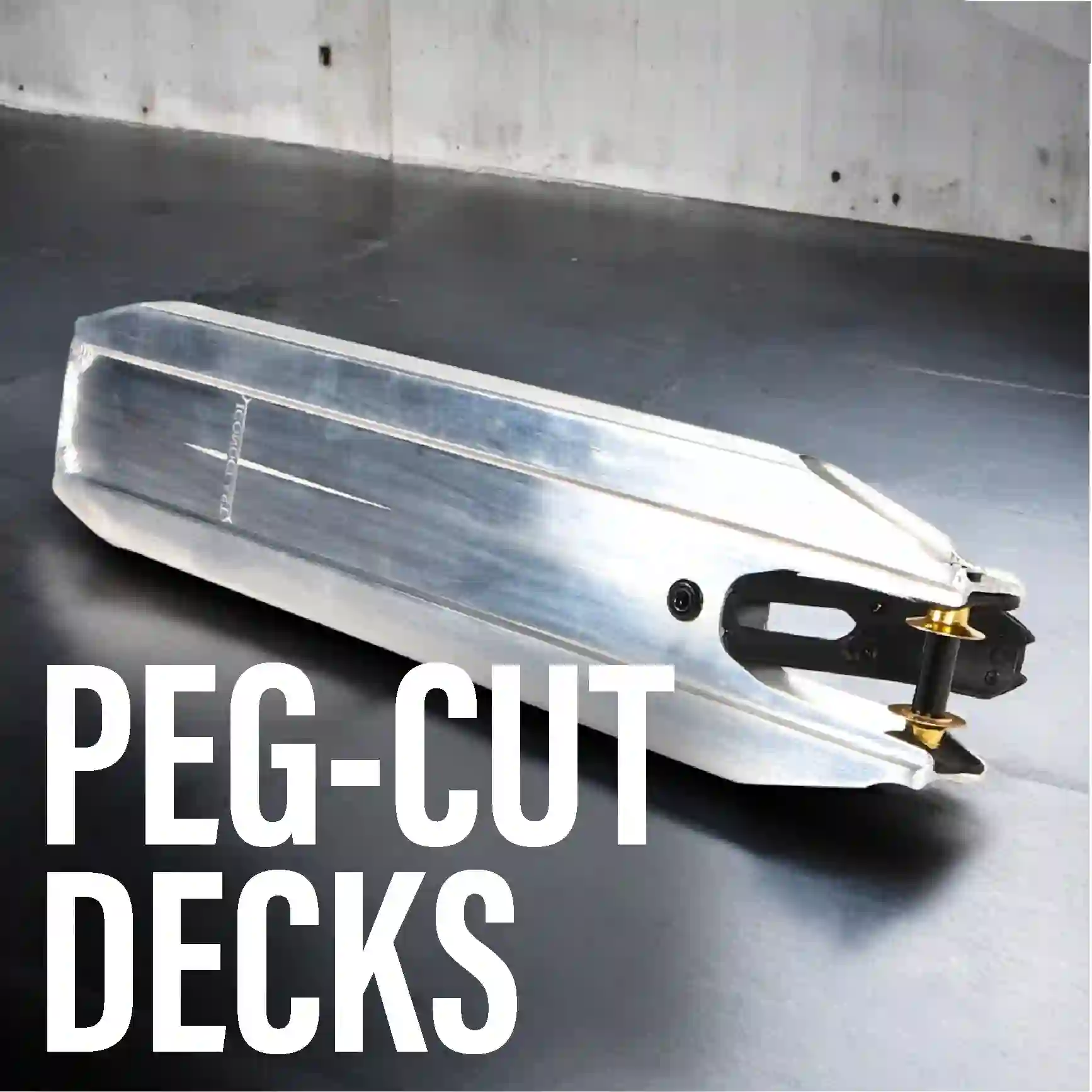 peg-cut decks